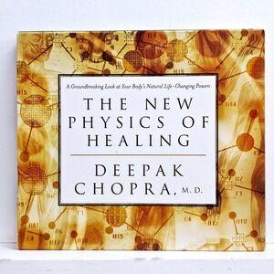 Deepak Chopra New Physics Healing 2-CD Audio Set Sounds True 2002 Updated Live